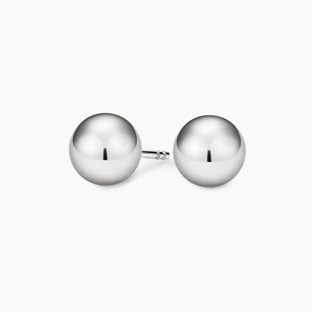 Ball Stud Silver Earrings from Brilliant Earth